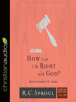 cover image of How Can I Be Right with God?